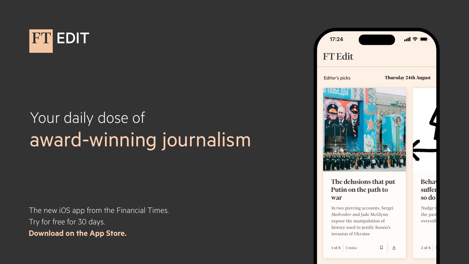 FT Edit | Handpicked stories to spark new interests 